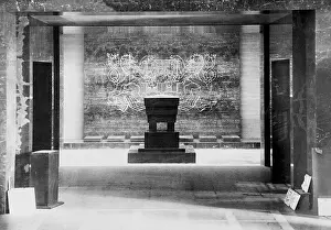 Garrigue: The coffin of Tomas Masaryk, 1938