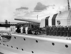 Coffins: Coffins aboard the heavy cruiser Deutschland