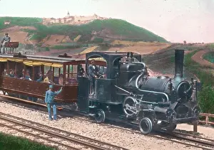 Kahlenberg: The cog railway at the Kahlenberg