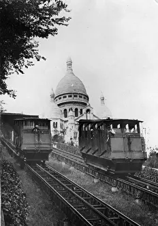 Curch: Cog railway at Montmartre