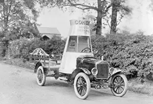 Churn: Cohen's Full Cream Dairy van, Birmingham