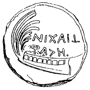 Numismatics: Coin with aplustre of a Greek ship, Phaselis