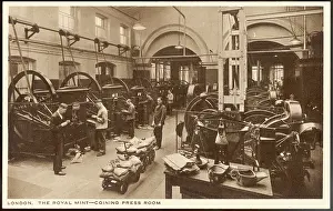 Coining: Coin Presses at Mint