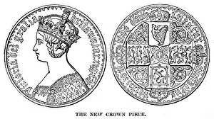 COIN/VICTORIA CROWN 1847
