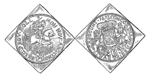 Epigraphs: Coins, Netherlands, 2 ducats, cliff