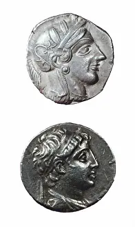 Monistrol: Coins from Palestine: representation of Athena