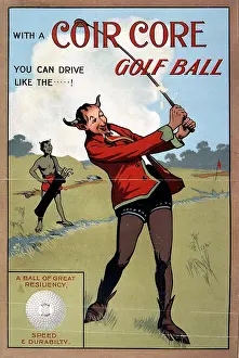 Coir: Coir Core golf balls advert
