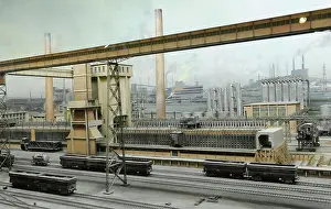 Coke: CoKe oven. Diorama