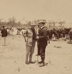 Colonels: Col. Theodore Roosevelt and Richard Harding Davis