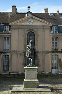 Gobelins: Colbert statue, Le Mobilier National, Paris, France