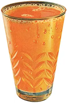 Juice: Cold Glass of Juice