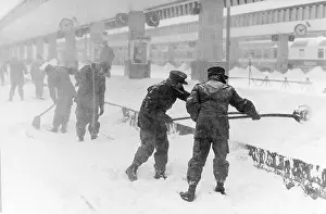 Drifts: Cold and snow drifts in Vienna 1987