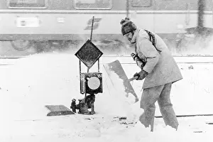 Drifts: Cold and snow drifts in Vienna 1987