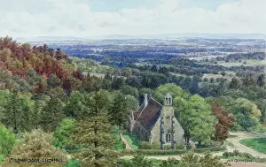 Dorking: Coldharbour, Leith Hill, near Dorking, Surrey