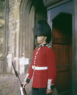 Chinstrap: Coldstream Guard on sentry duty