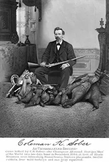 Environmentalist: Coleman K Sober Champion Hunter Posed Looking at