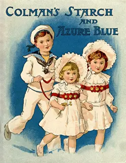 Pastimes: Coleman's Starch and Azure Blue advertisement