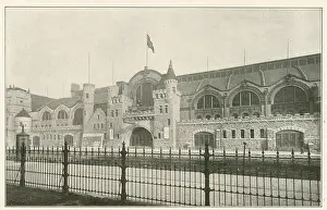 Railings: The Coliseum Convention Hall, Chicago, Illinois, USA