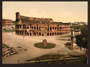 Meta: The Colisuem and Meta Sudans, Rome, Italy
