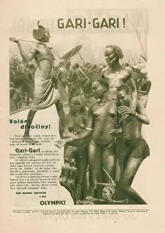 Gari: Collage of photographs of Bedich Machulka. Back