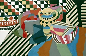 Kates: Collage Study for Kates Vase