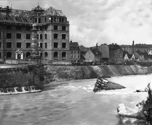 Collapse: Collapse of the Prinzregentenbracke in Munich on 15.09.1