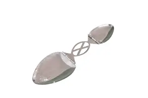 Collapsible: Collapsible spoon - unfolded