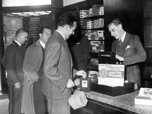Collects: Collecting for the Winter Relief Program, 1933