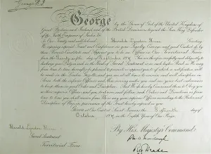 Stralsund: Collection of 2nd Lieutenant Harold Lyndon Keene