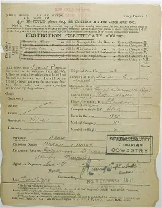 Stralsund: Collection of 2nd Lieutenant Harold Lyndon Keene