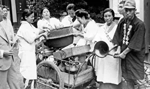 Manchuria: Collection of metal in Japan, 1938