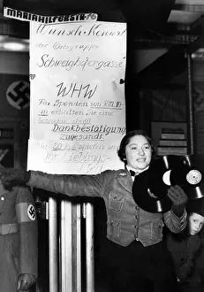 Winterhilfswerk: Collection for the Winter Relief in Vienna