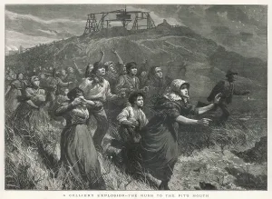 Pits: A COLLIERY EXPLOSION