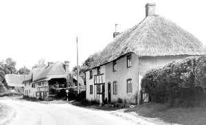 Ducis: Collingbourne Ducis, the Village c1955