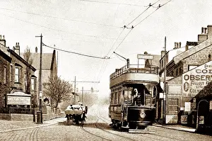 Colne: Colne Albert Road early 1900s