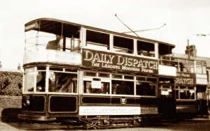 Colne: Colne Corporation tram, possibly 1920s