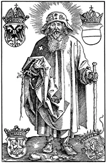 Duerer: Coloman of Stockerau, + 1012, Irish pilgrim