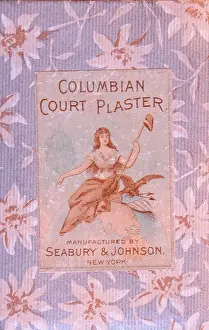 Plasters: Colombian Court Plaster wrapper