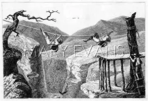 Attaches: COLOMBIAN ROPE BRIDGE