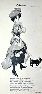 Colorated: Colombine by Reznicek Ferdinand, 1901