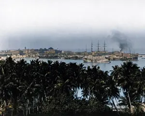 Colombo: Colombo harbour, Ceylon (Sri Lanka)
