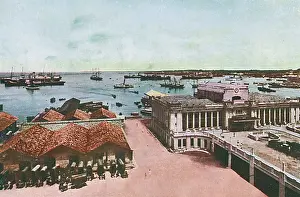 Lankan: Colombo, Sri Lanka - view of the harbour