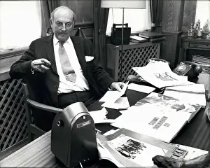 Rumbled: Colonel David Stirling in his office