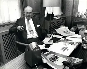 Rumbled: Colonel David Stirling in his office
