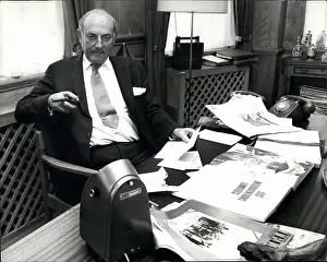 Rumbled: Colonel David Stirling in his office