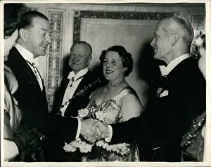 Responded: Colonel Frank Norman attends banquet