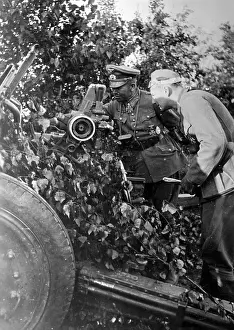 Inspected: Colonel General Heinz Guderian (left), General of