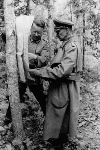 Orjol: Colonel-General Otto Moritz Walter Model on a command post