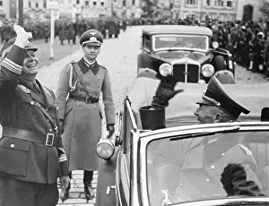 Obergruppenfuehrer: Colonel-General v. Bock at th eannexation of the Sudeten