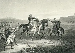 Mutiny: Colonel Platt killed by the Mutineers at Mhow